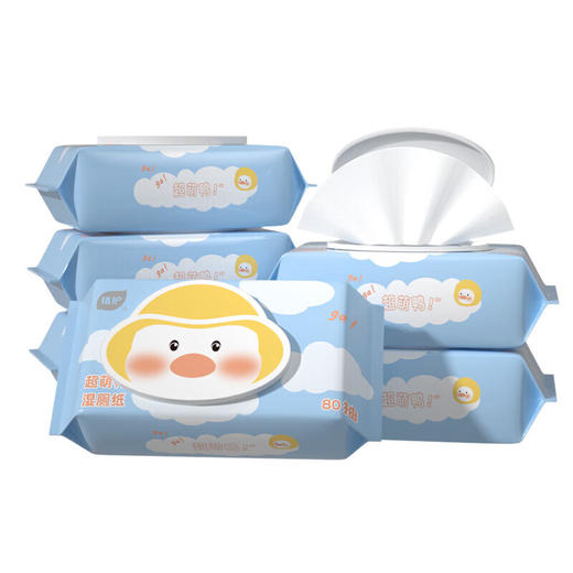 植护湿厕纸洁厕湿纸巾温和擦走细菌可冲散 商品图6