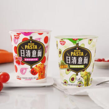日清意面杯 辣番茄海鲜风味71G*12整箱装 杯面拌面速食面方便面 /粮油调味 /方便食品 /方便面 商品图1