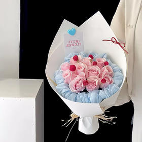 【鲜花预定】草莓奶昔 (请提前48小时预定）