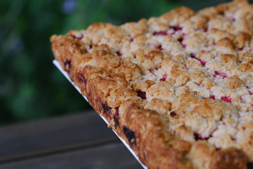方形传统瑞典树莓燕麦派 Square Traditional Swedish Raspberry Oat Pie 商品图2
