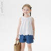 马克珍妮女童优雅百搭小衫儿童衬衫纯棉上衣2025年夏装新款550953 商品缩略图0