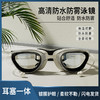 【加宽视野，使水下视野更宽】儿童泳镜防水防雾 高清男童游泳镜 泳帽大框女童专业游泳眼镜不勒眼-QQ 商品缩略图1