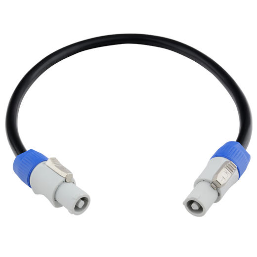 爆款★热销 光束灯电源线 手拉手电源线户外防水LED显示屏租赁屏连接电源线材蓝白LED大屏幕舞台灯光插头插座连接器输入输出接线三芯欧姆电源航空工业控制音响演出光束灯显示器电脑灯显示大屏电源线 商品图6