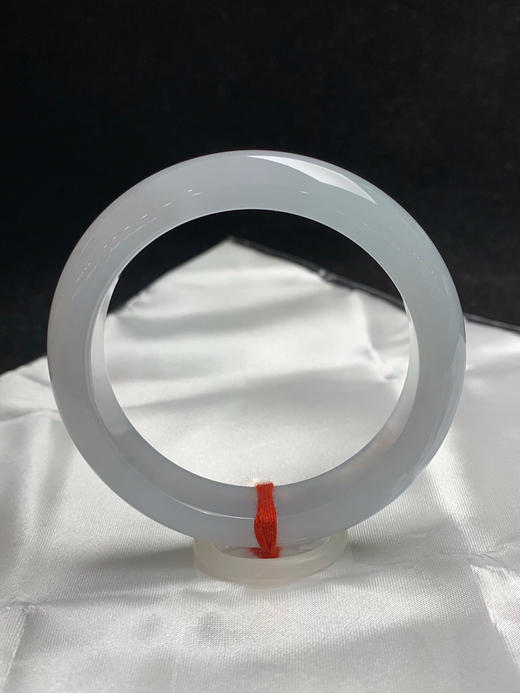 612975，53.3圈口，白冰正圈平安镯，冰透起光 商品图0