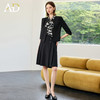 AD高端职业装套装女2025新款夏季七分袖西装外套高级感勤百褶裙通 商品缩略图0