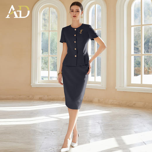 AD高端职业装西装套装女2025新款夏季气质高级感商务西装工作服 商品图1