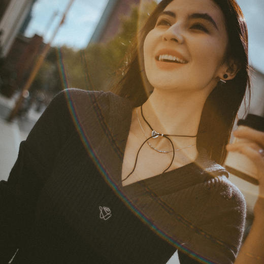 【于文文同款】alodia.co 品牌直发 无羁项链 925银双层叠戴多用途长期主义 商品图6