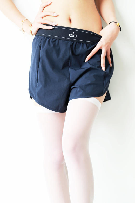 短裤+短裙一起，自带防走光内衬。运动骑行健身瑜伽短裤女C051766 商品图10