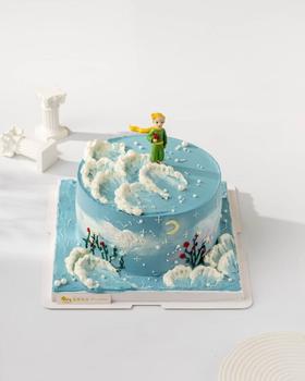 海浪小王子蛋糕（百分百进口动物奶油）