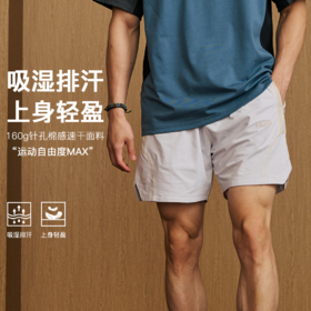 录士LUSHISI叠刃主题运动篮球休闲速干吸湿排汗不过膝四分短裤