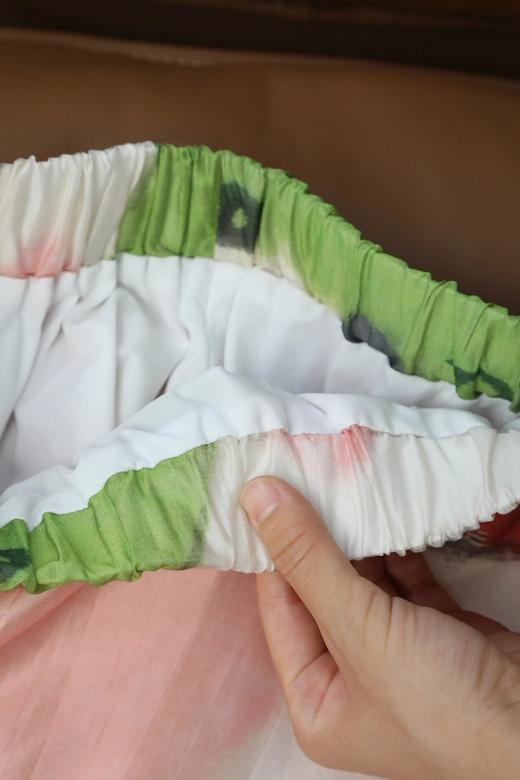 LPIUTY品牌直发！夏日油画天丝亚麻半身裙 C1225048 商品图3