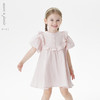 马克珍妮女童花边领泡泡袖连衣裙 宝宝裙子2025年夏装新款550882 商品缩略图0