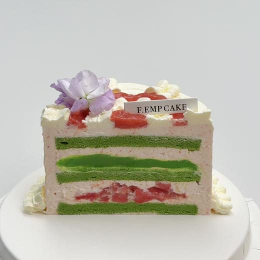 【提前两天预定】芭乐抹茶奶油蛋糕 商品图3