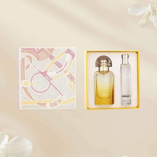 【保税仓】Hermes 爱马仕 基西拉岛花园香水套装（淡香50ml15ml） 商品图1