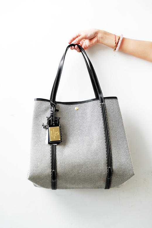 牛皮大容量托特包，黄铜五金工艺。法式摩登手工单肩包女C051768 商品图9