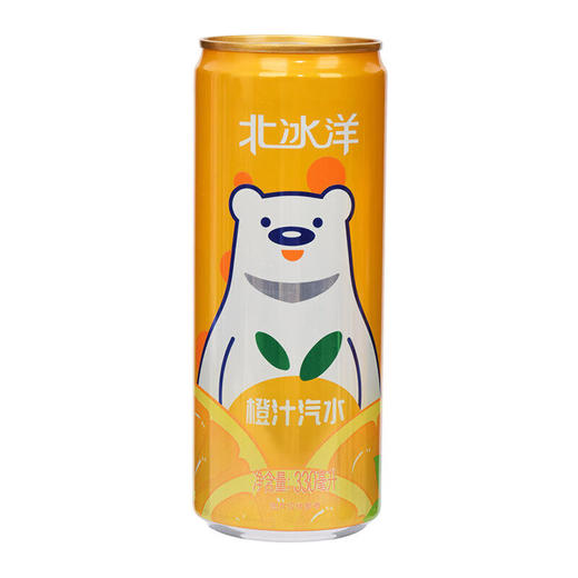 北冰洋橙汁汽水330ml*24瓶 商品图0