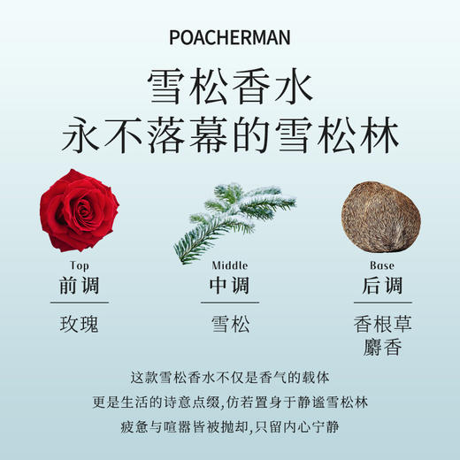 雪松木香调香水 持久留香中性香水超级雪松木质调香水淡香 商品图2