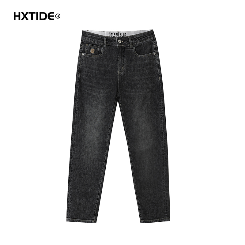 【新品上新】HX 夏季水洗牛仔九分裤合体S210520007101
