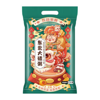 吾谷为伴东北大碴粥5斤 东北大碴子小碴子 玉米粒粥米 粗粮 /粮油调味 /杂粮 /复合粥米 商品图0