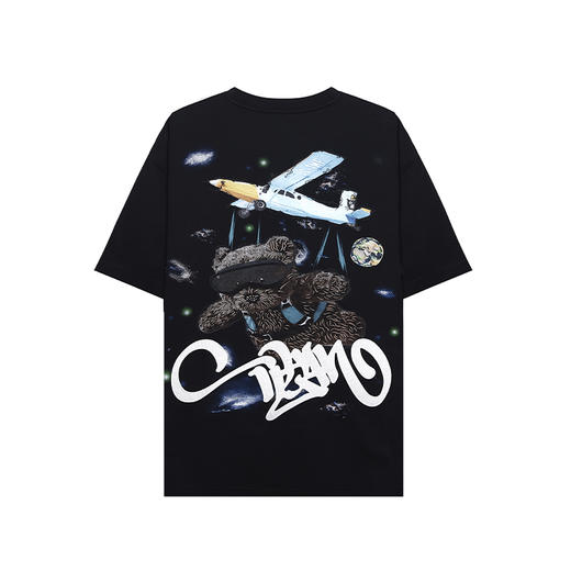 【新品上新】HX 夏季圆领短袖T恤宽松C102520015101/02 商品图0