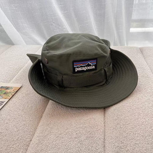 原单正品巴塔patagonia渔夫帽！代购200➕
颜色：黑色，军绿，卡其，灰色，驼色，藏青。
尺寸：帽檐8公分，头围56一59 商品图3