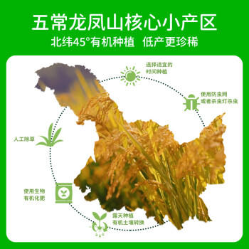 天汇优农特正宗东北有机五常大米原粮稻花香2号黑龙江25年新香米寒地10斤 /粮油调味 /米 /稻花香米 商品图6