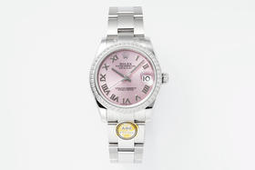 『NOOB official➕代工出品』粉盘龙虾粉粉色日志 劳力士 日志31mm2688瑞士机芯 实心轴 表带不露白
细节决定成败，重量成就真实——31mm ✔️✔️✔️正品original原版开模❕