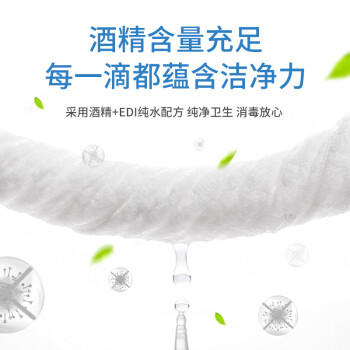 粒米75%酒精湿巾10片*10包消毒湿纸巾杀菌湿巾湿纸巾儿童酒精棉片 /家庭清洁/纸品 /清洁纸品 /湿巾 商品图2