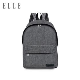 ELLE 时尚双肩背包GH162P90252GY 灰色