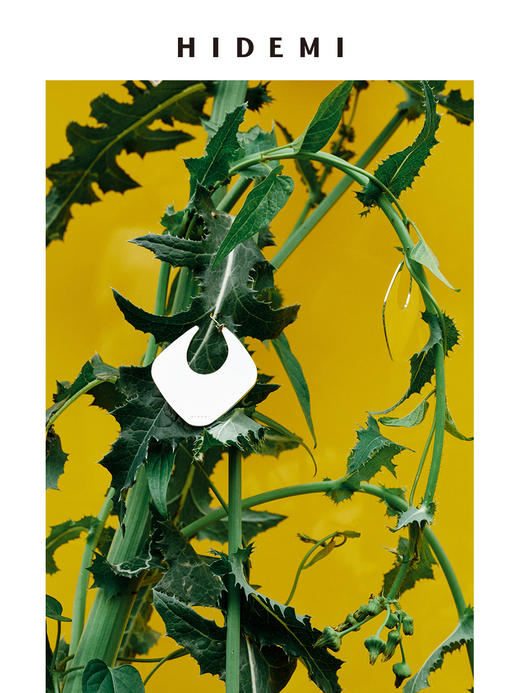 HIDEMI 极简设计感几何流线感菱形镀银百搭大耳环 金色/银色 商品图7