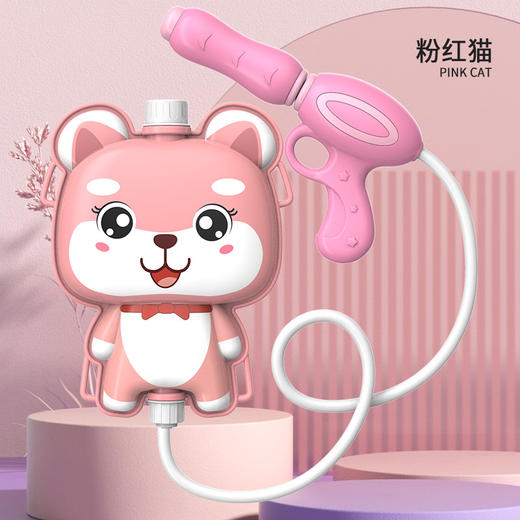 【夏日清凉，水枪大作战！】儿童抽拉式背包水枪玩具 户外戏水水仗 泼水节礼品 在夏日里尽情体验欢乐的时光-QQ 商品图4