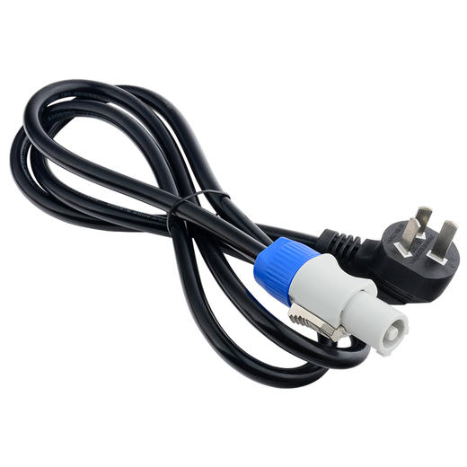 爆款★热销 光束灯电源线 手拉手电源线户外防水LED显示屏租赁屏连接电源线材蓝白LED大屏幕舞台灯光插头插座连接器输入输出接线三芯欧姆电源航空工业控制音响演出光束灯显示器电脑灯显示大屏电源线 商品图4