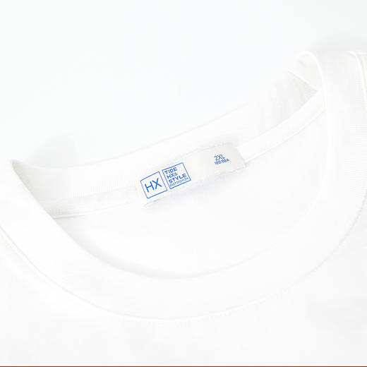 【新品上新】HX 夏季圆领短袖T恤合体S102522455101/02 商品图4