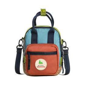 MM 山姆 Shukiku方糖多功能迷你包 橙红色