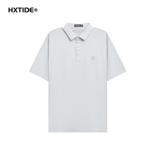 【新品上新】HX 夏季翻领短袖T恤合体S102522452101/02 商品图0