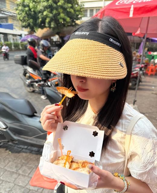 品牌正品ohsunny凉感编制防晒帽 商品图1