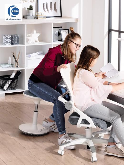 德国原装进口Paidi儿童学习桌椅 伴读凳 通过欧洲最严苛的认证 可调节倾斜角度 高度可升降 |百里居 商品图3