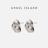 ANGEL ISLAND「芳华」木槿白金花朵耳钉气质耳夹 商品缩略图4