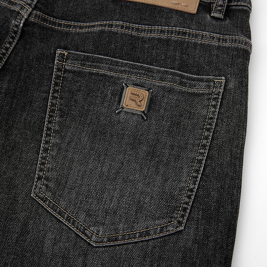 【新品上新】HX 夏季水洗牛仔九分裤合体S210520007101 商品图8