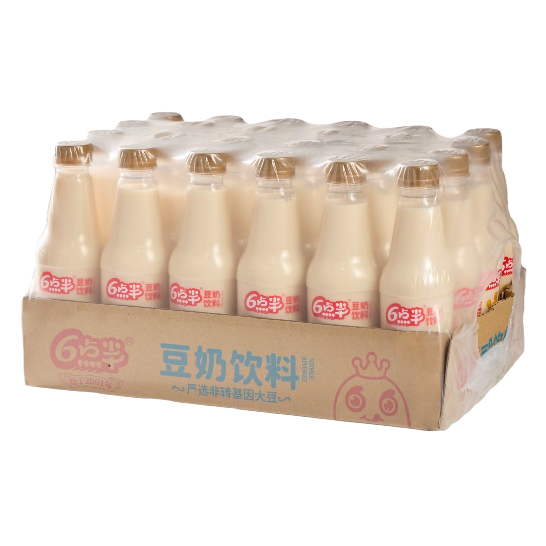 六点半豆奶饮料 305ml*24瓶/件