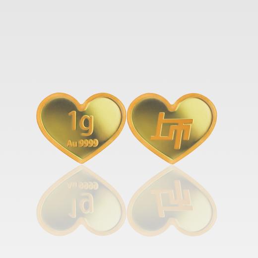 【为时光铸金】上币一克金系列纪念金章（金条）（1克） 商品图1