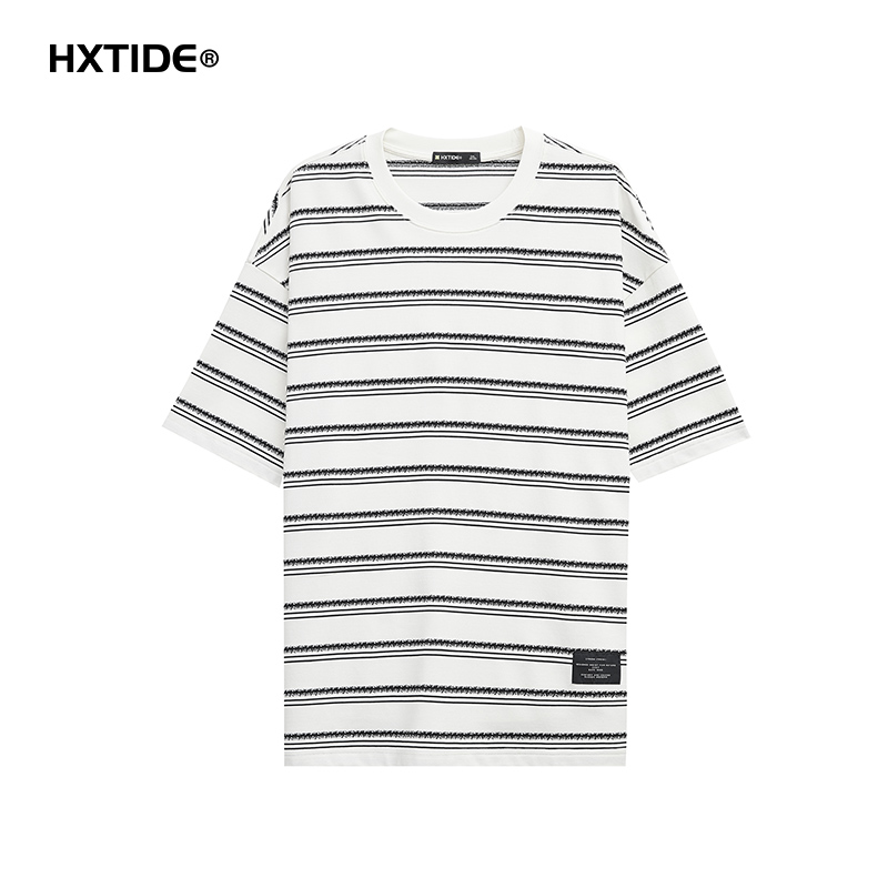 【新品上新】HX 夏季圆领短袖T恤微宽松S102522275101/02