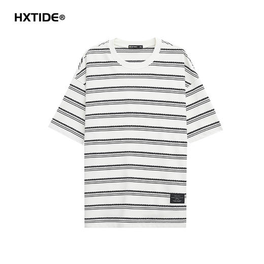 【新品上新】HX 夏季圆领短袖T恤微宽松S102522275101/02 商品图0