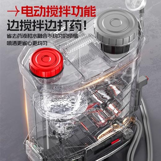 德力西电气电动喷雾器农用背负式打药机农药喷洒器打农药喷水雾器 商品图1