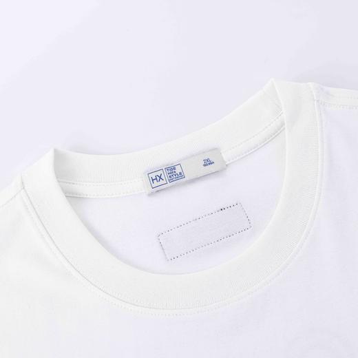 【断码清仓】HX 夏季圆领短袖T恤S102522064101/02 商品图4