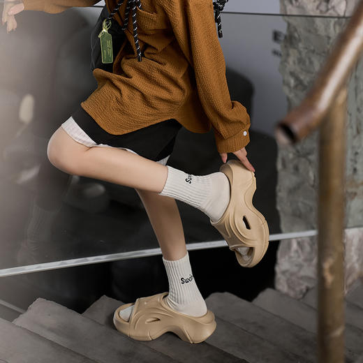 【YW】无忧购【甄选】7cm增高拖鞋夏季外穿厚底踩屎感EVA凉拖5050（截单后3-5天发货) 商品图3