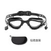 【加宽视野，使水下视野更宽】儿童泳镜防水防雾 高清男童游泳镜 泳帽大框女童专业游泳眼镜不勒眼-QQ 商品缩略图5