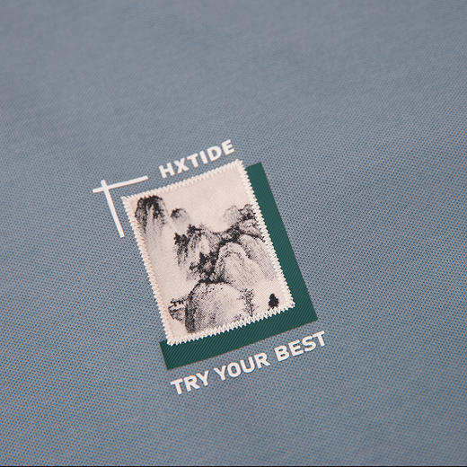 【新品上新】HX 夏季翻领短袖T恤合体Y102520046101/02 商品图5