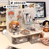 【送贴纸】桌面洞洞板抽屉式吧唧展示架谷子小卡收纳书桌办公桌收纳架置物架 商品缩略图3