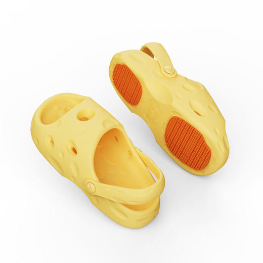 MM 山姆 科柔 儿童防滑凉拖鞋 爆米花黄 31/32码 商品图4